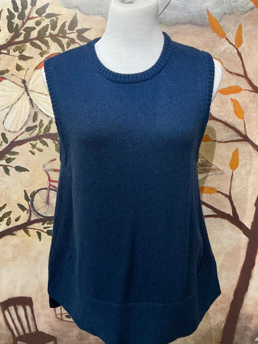 EUC - SEASALT Cornwall UK Coupling Vest MERINO Layering Tank Size US 10 (UK 14)